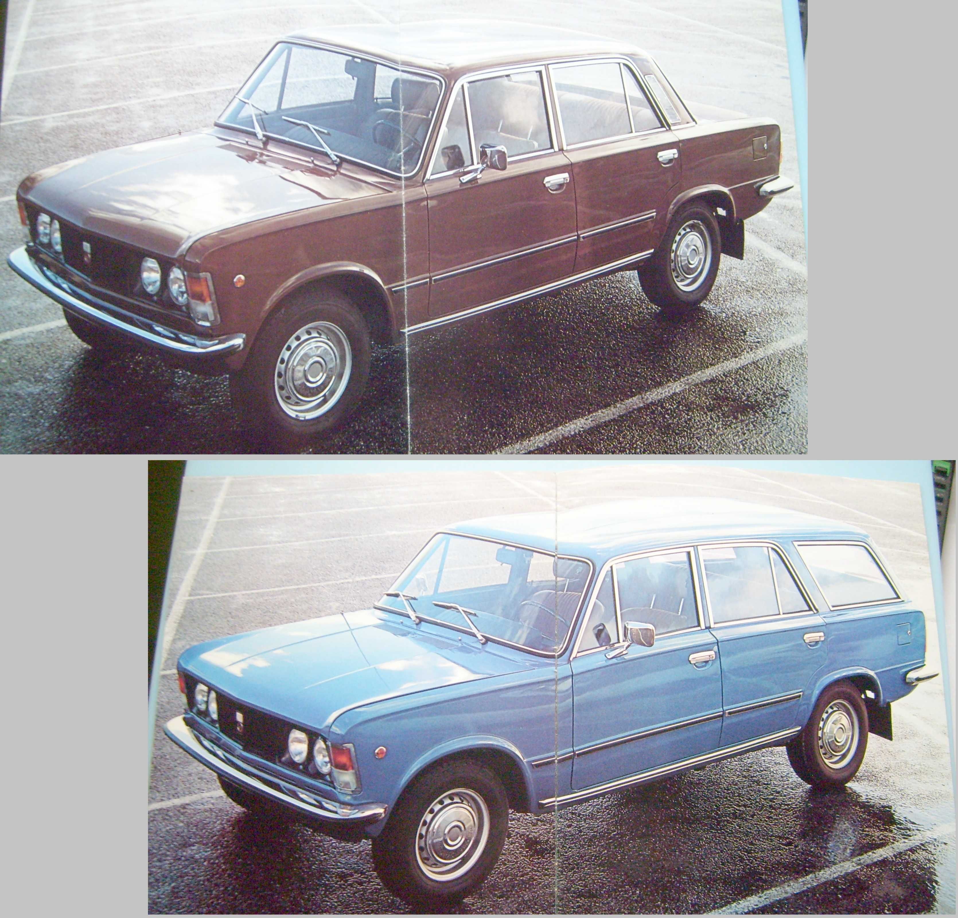 POLSKI FIAT (FSO 125p) 1300 / 1500 / Station - prospekt rynek DK *BDB