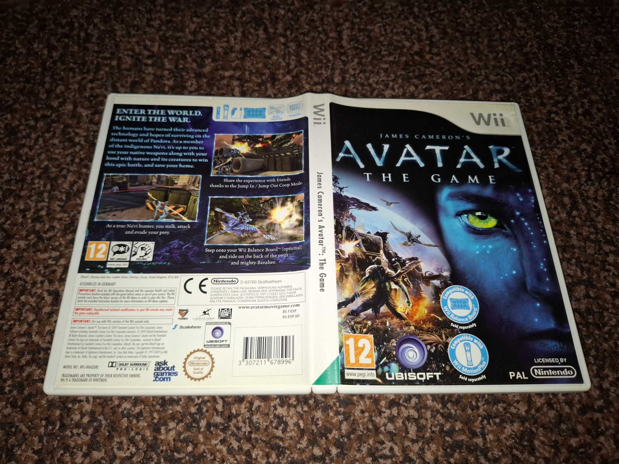 Avatar The Game - Nintendo Wii