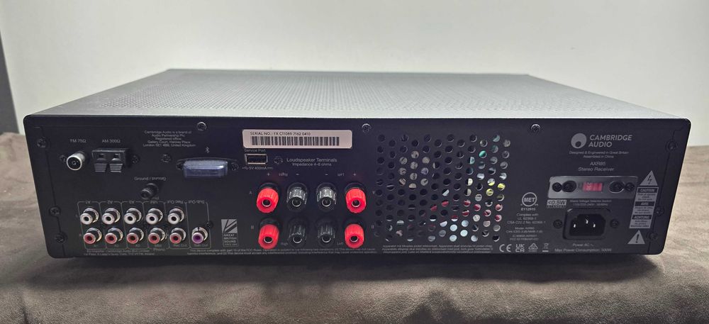 Amplituner Stereo CAMBRIDGE AUDIO AXR85 Bluetooth 5.0, Tuner AM/FM