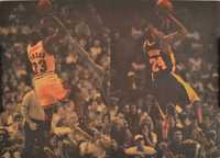 Plakat Michael Jordan Kobe Bryant 'rzut' NBA 50,5 x 35,5cm