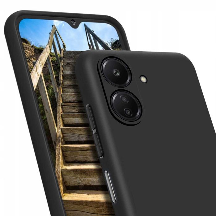 Etui Slim Matt do Xiaomi Redmi 13C 5G + Szkło Hartowane