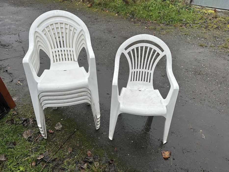 Krzesła plastikowe