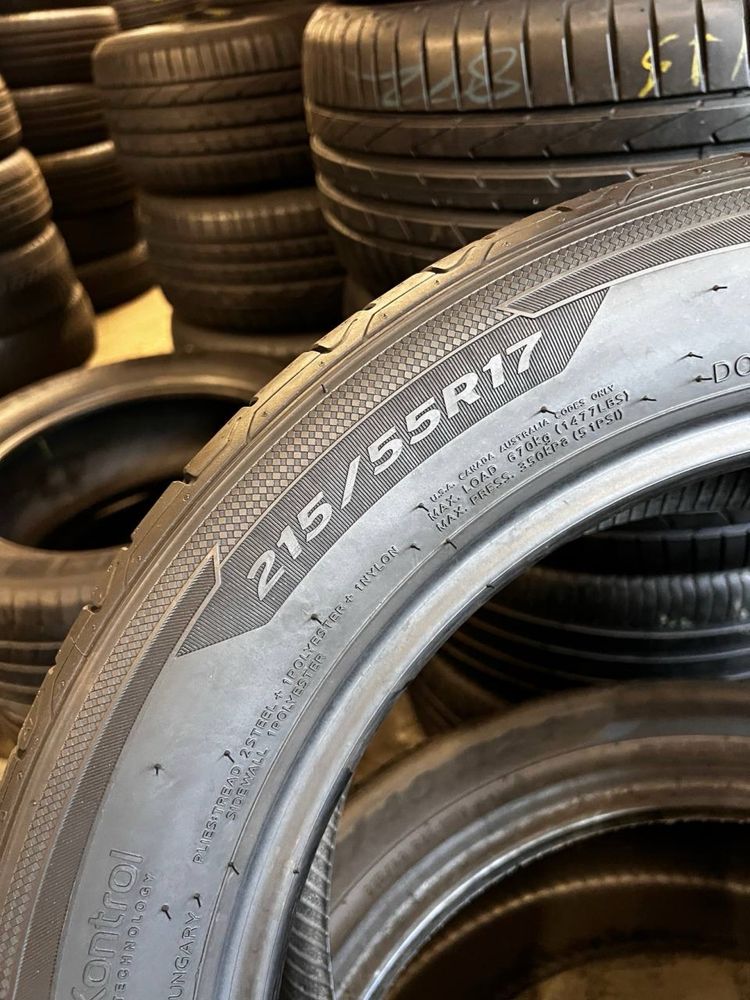 Шини Літні 215х55хR17 HANKOOK Ventus Prime 3 / 2шт / 99%Залишок /2023р