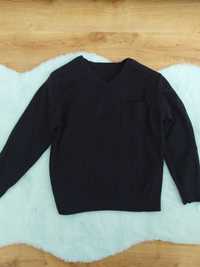 Nowa niższa cena! Elegancki czarny sweterek dla chłopca.