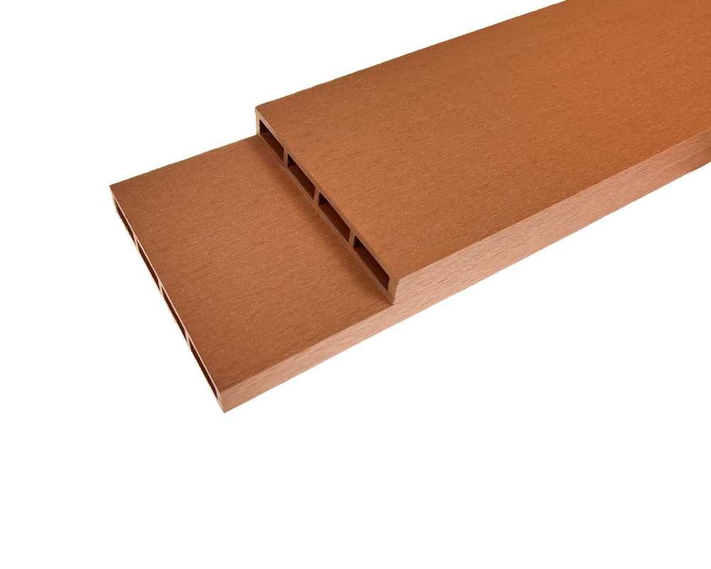 deska OGRODZENIOWA kompozytowa SZLIFOWANA grafit orzech teak 6m