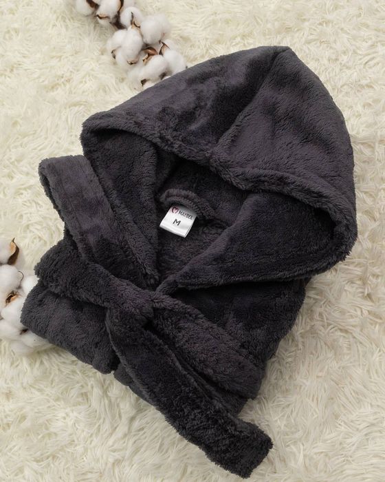 Халат теплий короткий довгий чудова якість