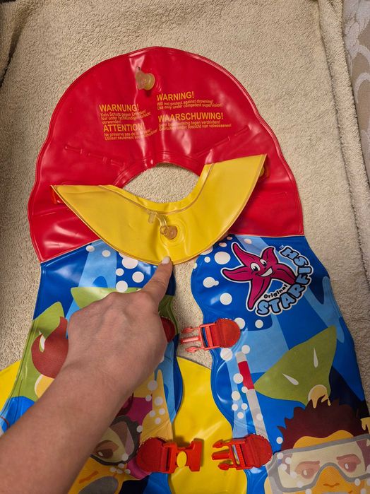 Жилет дитячий для плавання 3-6років