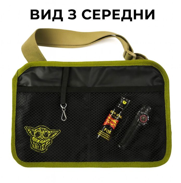 Сумка чорна тактична / Сумка городская — компактна, практична, містка