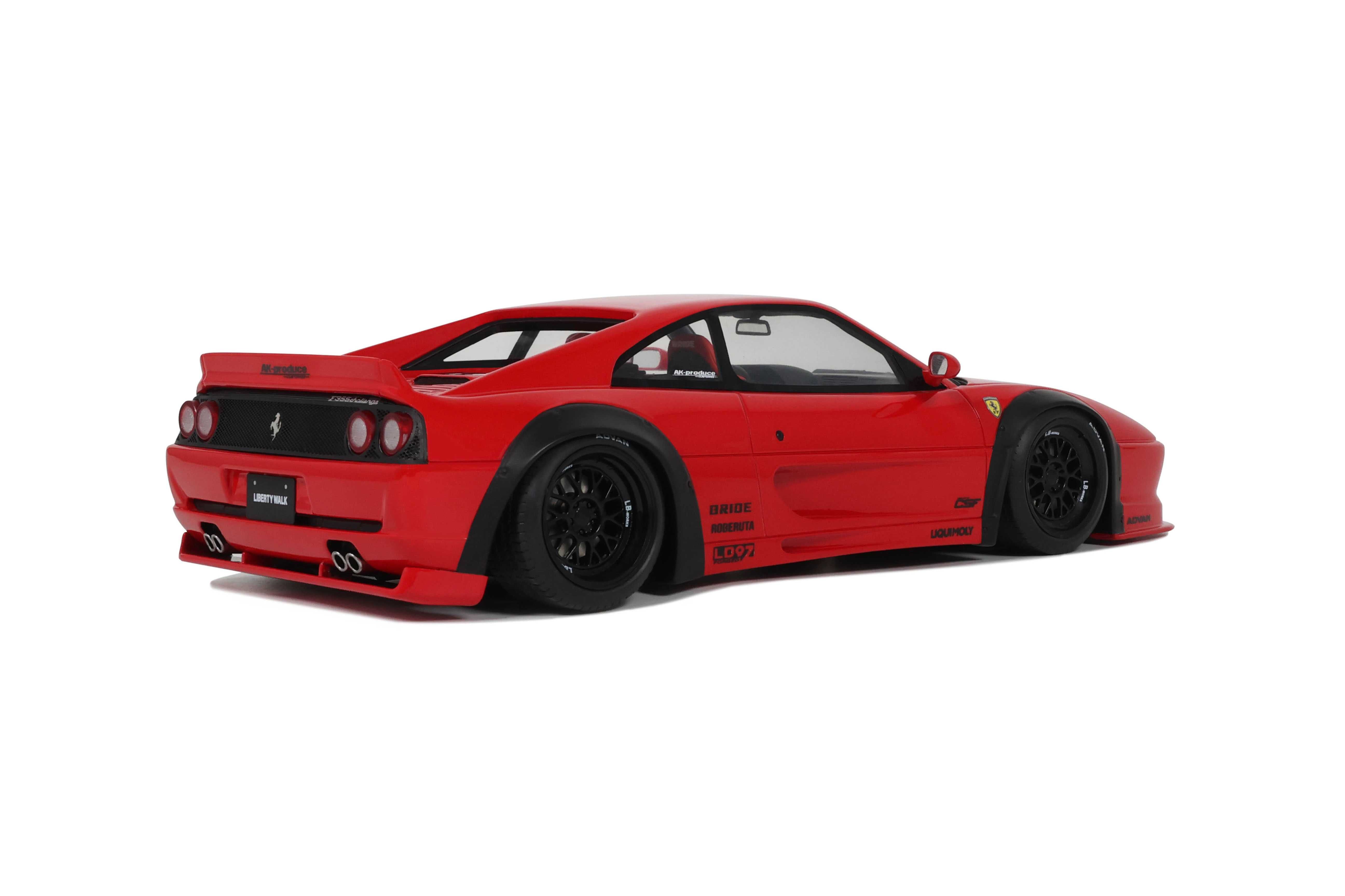 Ferrari F355 Liberty Walk Red GT Spirit 1:18