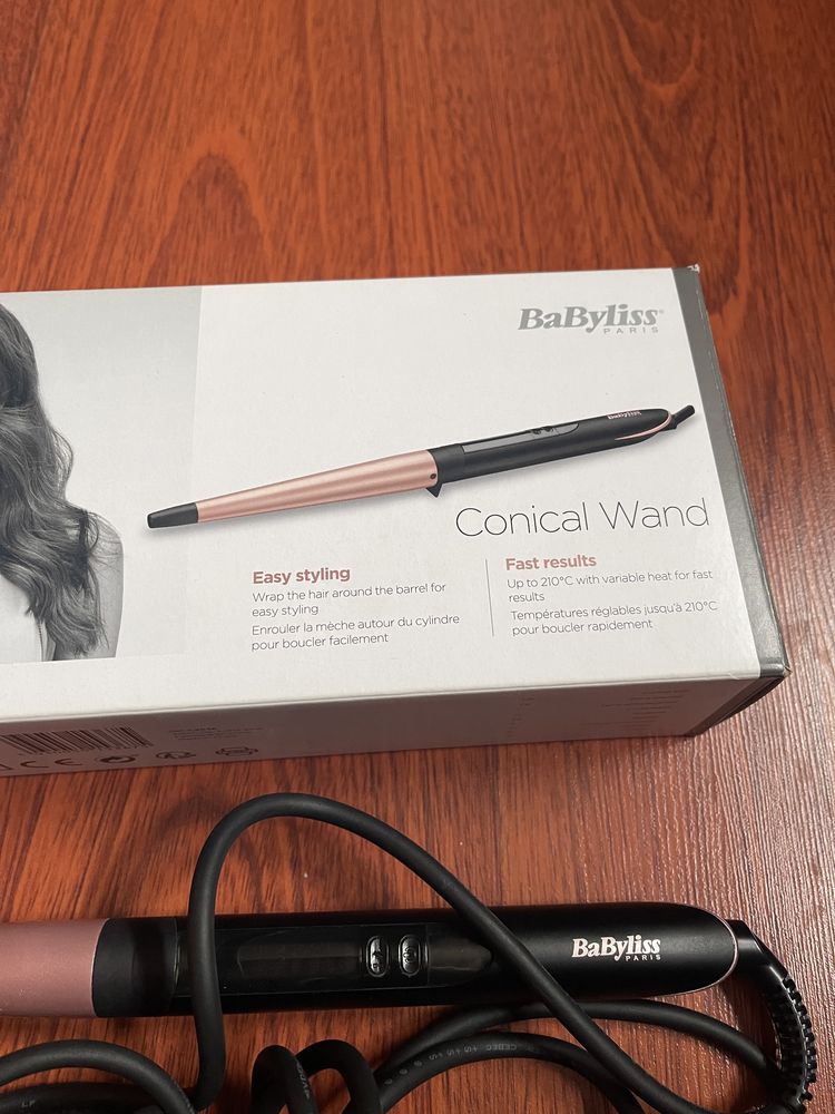 Modelador Babyliss - Conical Wand
