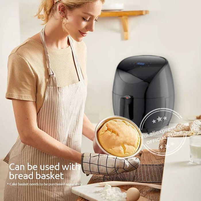 Аерофрітюрниця Xiaomi MIUI Air Fryer LED Touchscreen 4.6L Black