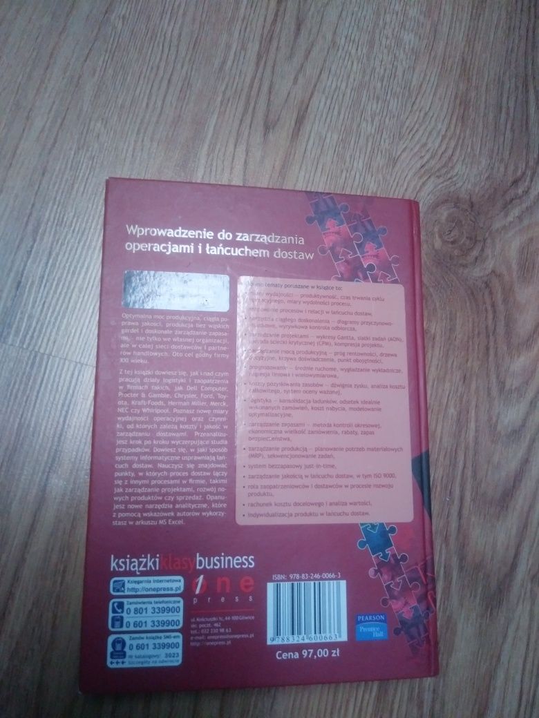 Wprowadzenie do zarządzania operacjami i łańcuchem dostaw