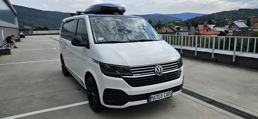 Volkswagen Multivan T6.1 Multivan 4 Motion DSG Virtual Cockpit LED Salon Polska FV 23 FULL