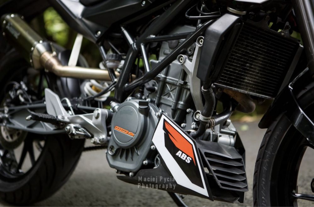 Rezerwacja KTM Duke 125, 2016r.