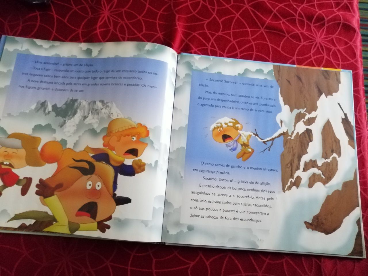 Livro infantil "Um Amigo de Gelo"