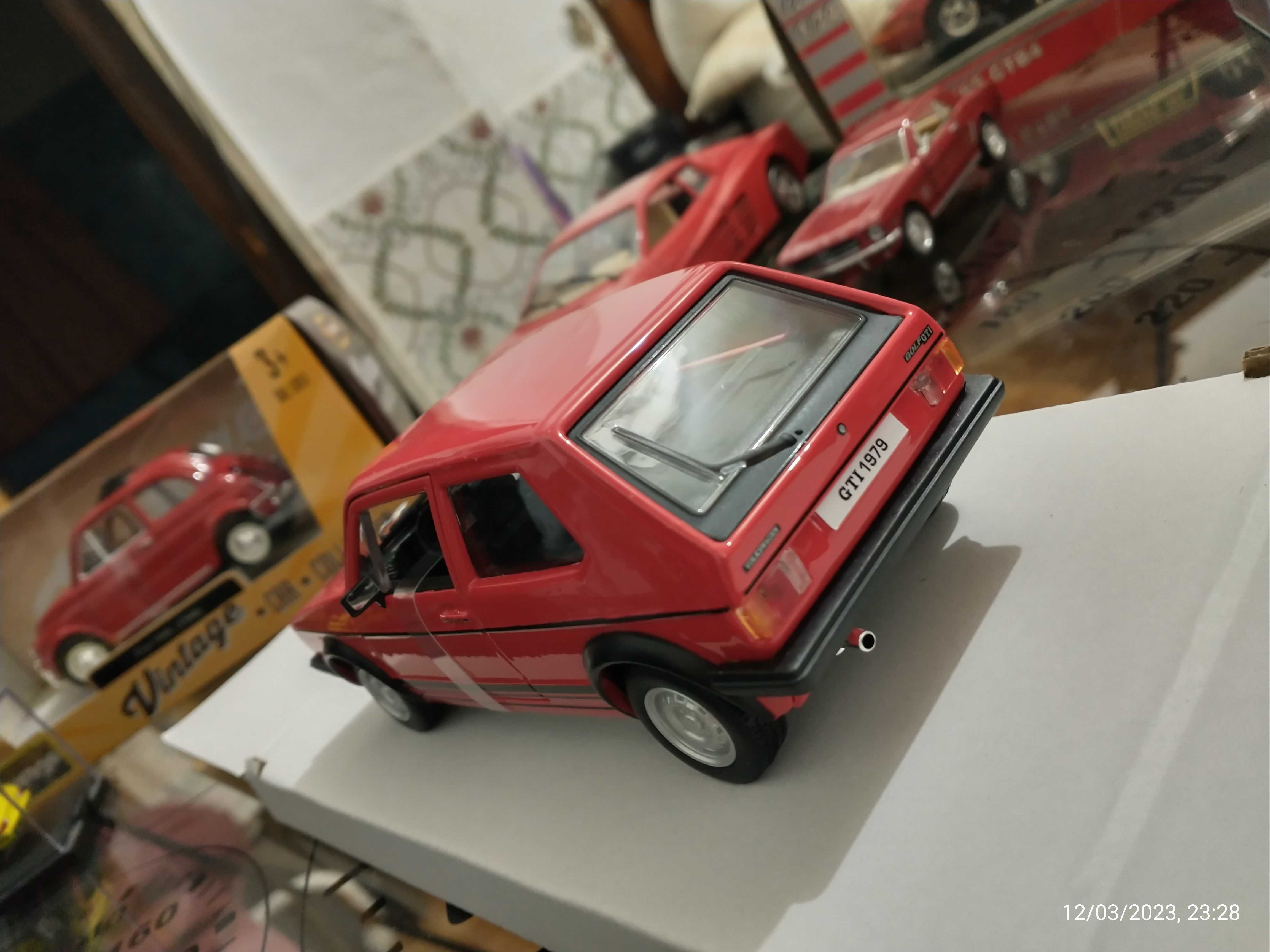 Golf 1 GTI 1/24, Fiat 500 1/24