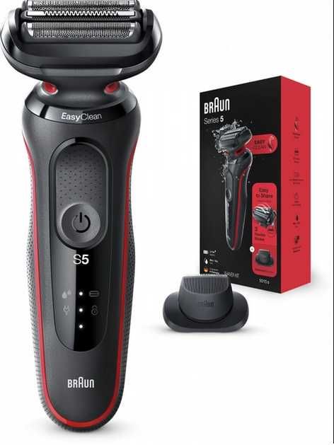 Мужская электробритва BRAUN Series 5 50-R1200s BLACK/RED