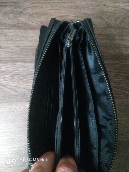 Мужская кожаная сумка клатч