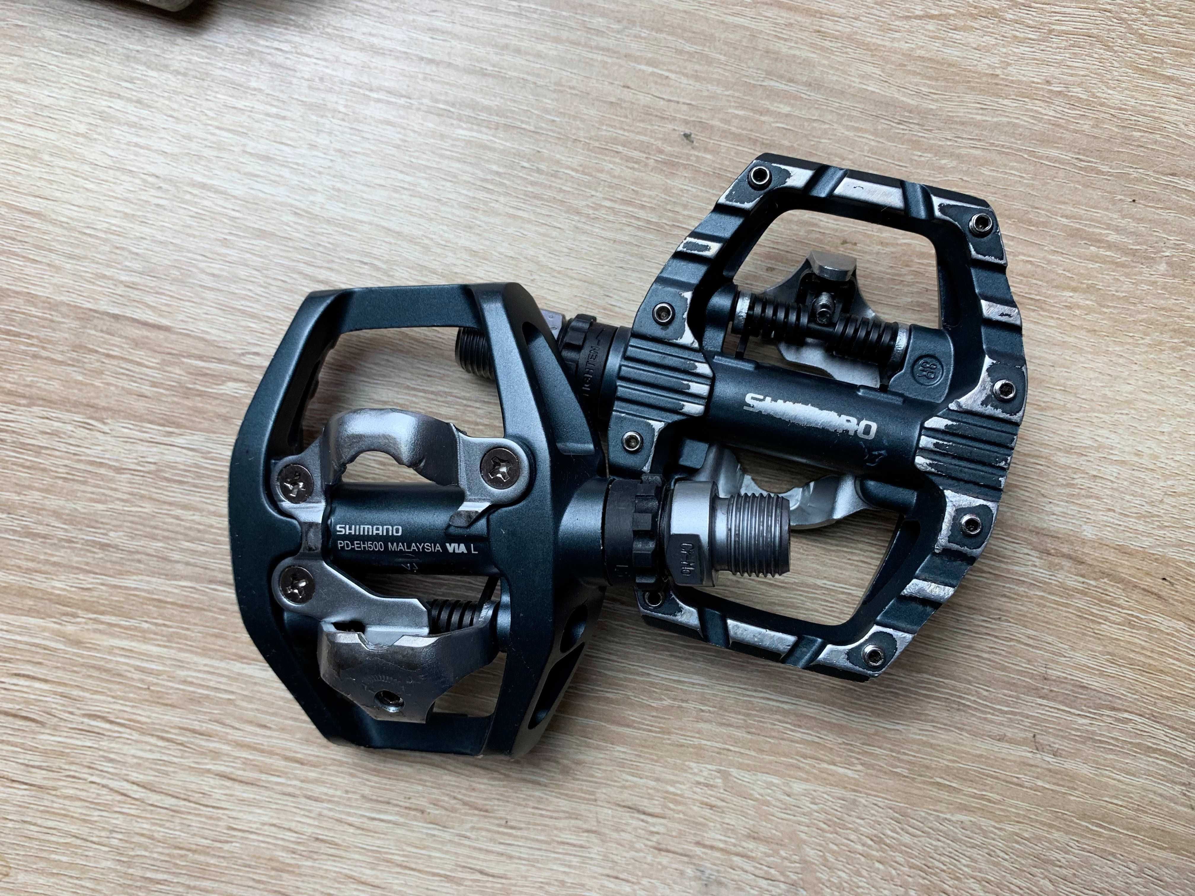 Педалі мтб, платформи, контакти, томпталки  Shimano, Cube