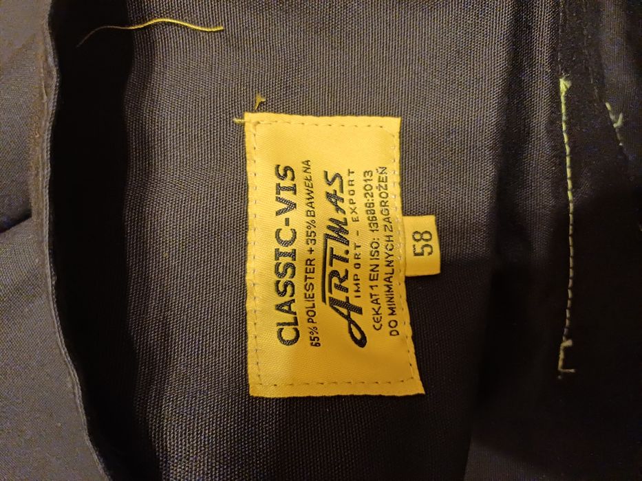 Spodnie robocze rozmiar 58
