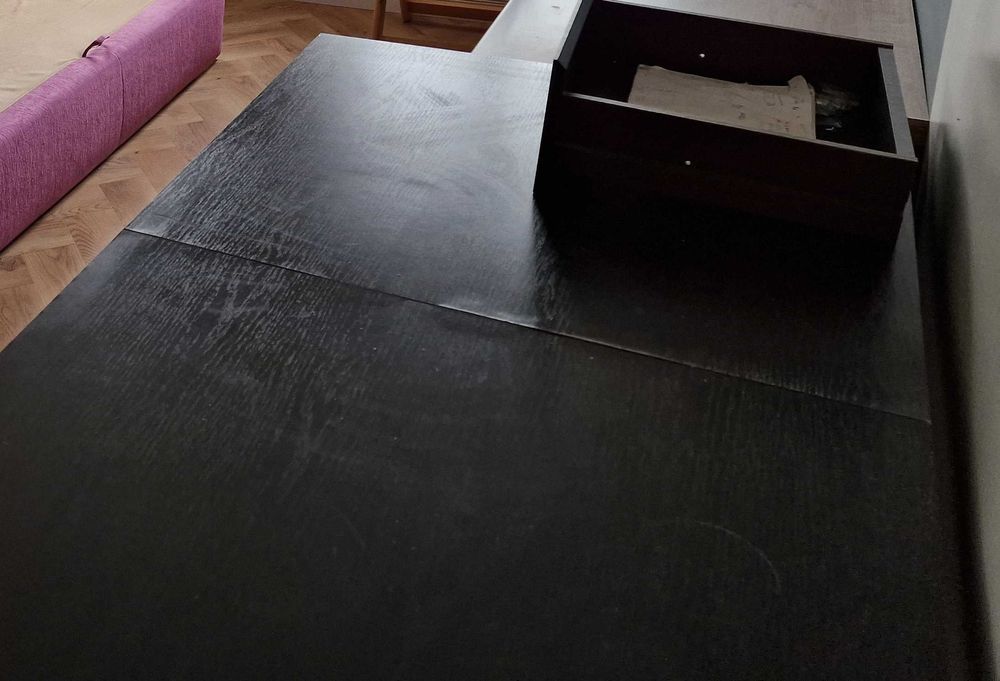 Stół rozkładany w kolorze wenge - ZAREZERWOWANY