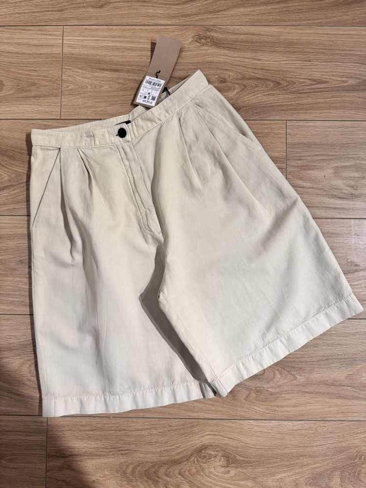 Шорти бермуди Massimo Dutti льон