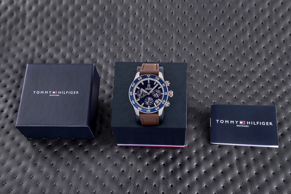 Zegarek Męski Tommy Hilfiger TH85 Chronograph  + BOX