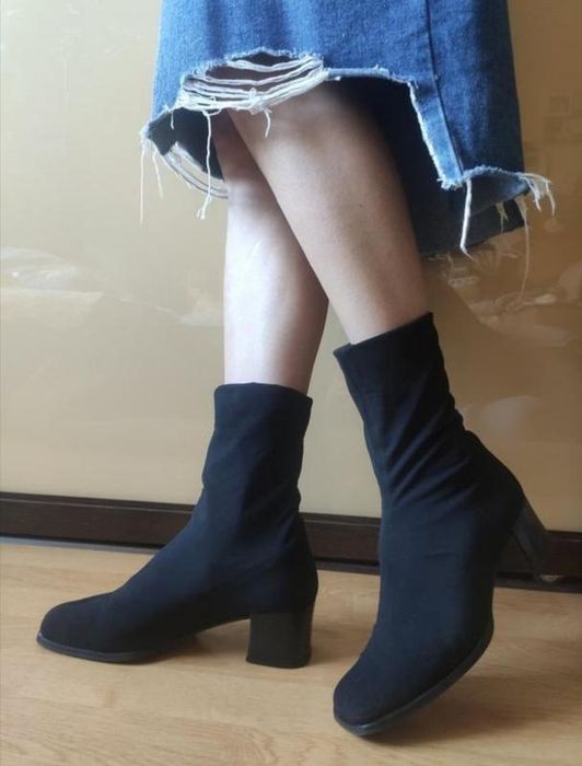 Ботинки чулки демісезонні