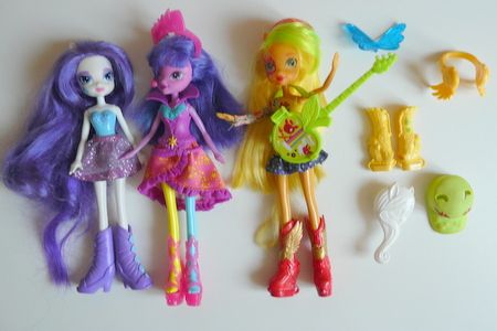 Pony Equestia girl lalki  zestaw