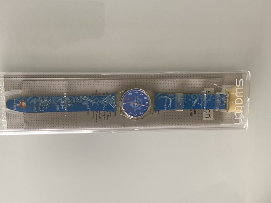 Relógio Swatch euro 2004 fabricado na Suíça