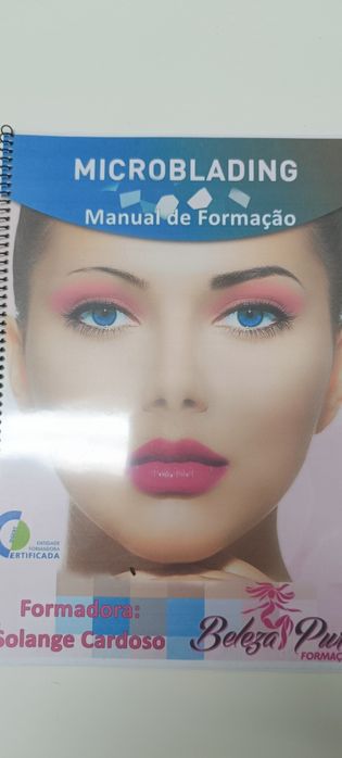 Manual de formação de Microblading. Usado.