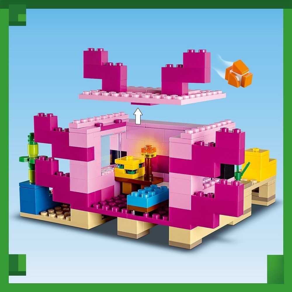 Klocki Lego minecraft 21247 Dom Aksolotla
