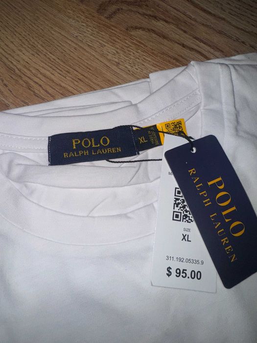T-shirt Polo Ralph Lauren Biala XL - Oraz inne
