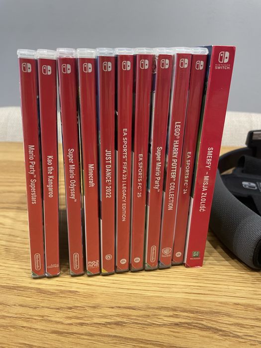 Nintendo Switch duzy zestaw