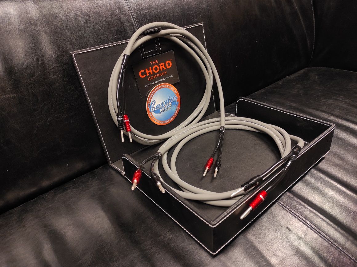 2x2m Cardas 101 Chord Ohmic banan splitery kable głośnikowe