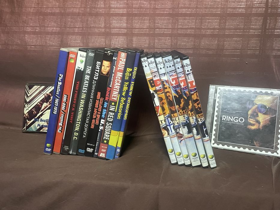 Диски CD Beatles/Антологія/Концерти/сольні карʼєри