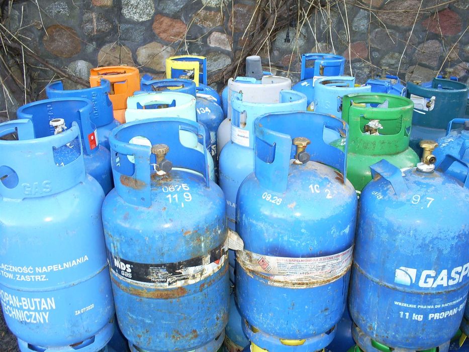 Butle gazowe 11 kg puste,butla gazowa 11 kg pusta
