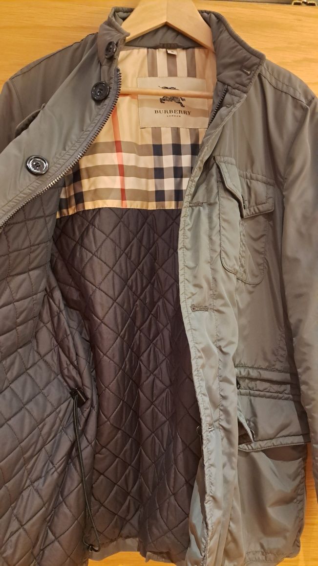 Casaco Burberry Cinzento