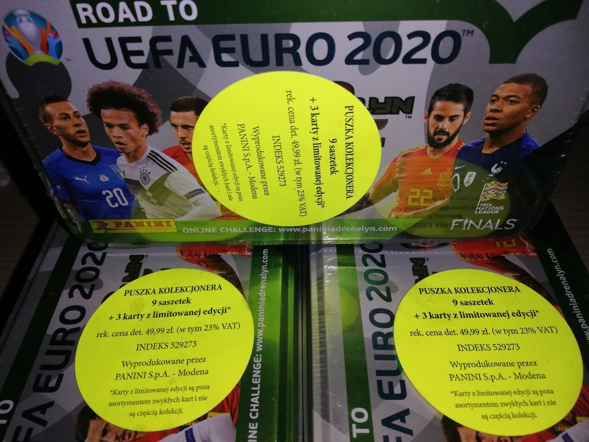 Nowa puszka z kartami UEFA Euro 2020