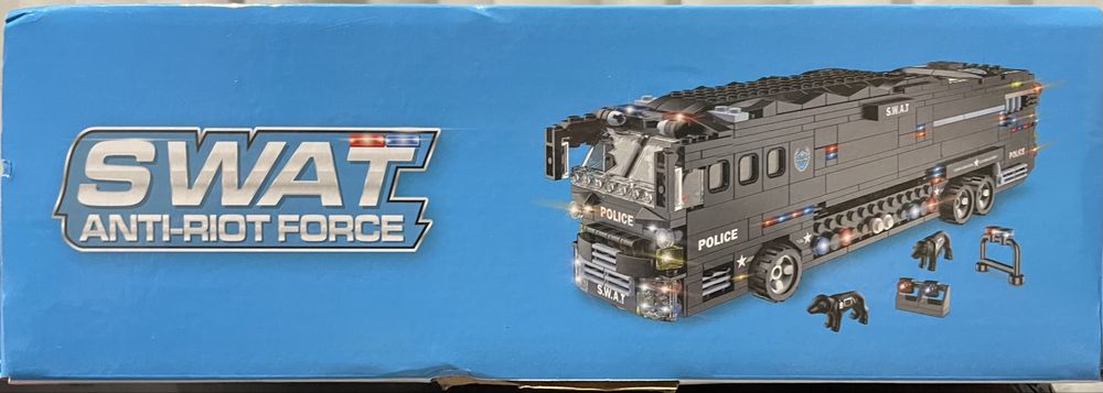 Klocki Woma Swat Anti-Riot Force 1in6 1014pcs