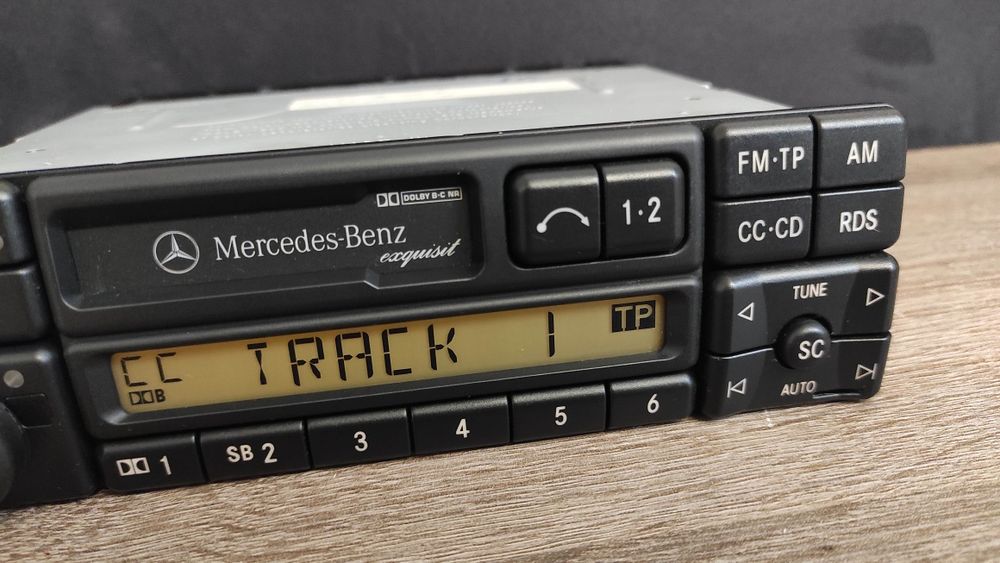 Radio Becker Exquisit MERCEDES R107 W126 W201 R129 W140 w202 w210