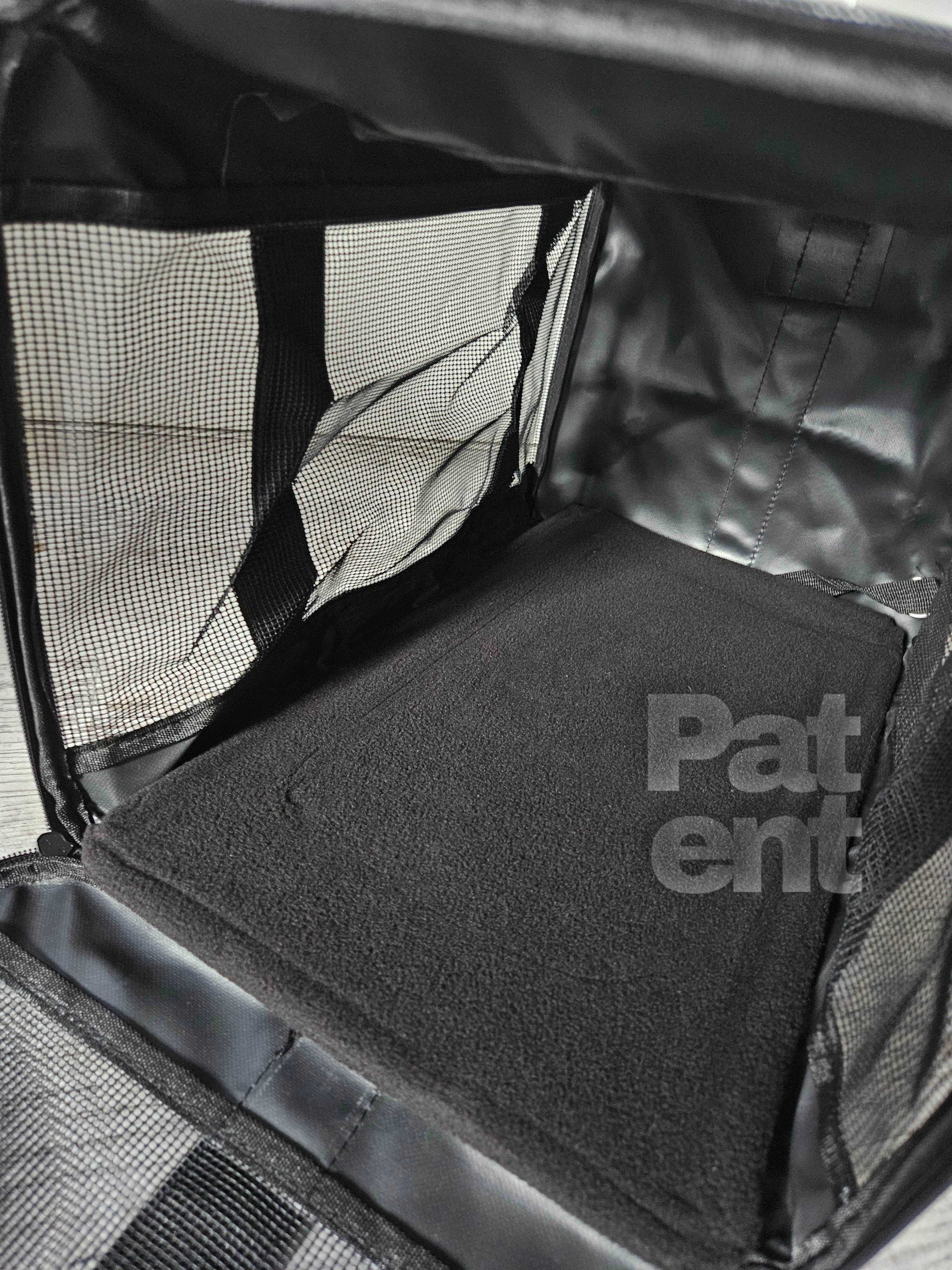 Transporter torba transportowa dla psa kota królika świnki szary