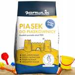Piasek do piaskownicy z atestem BEZPIECZNY 25 kg dom, szkoła, żłobek