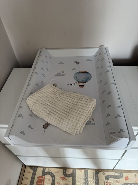 Nakładka na komode MALM + przewijak Ceba Baby + pokrowiec