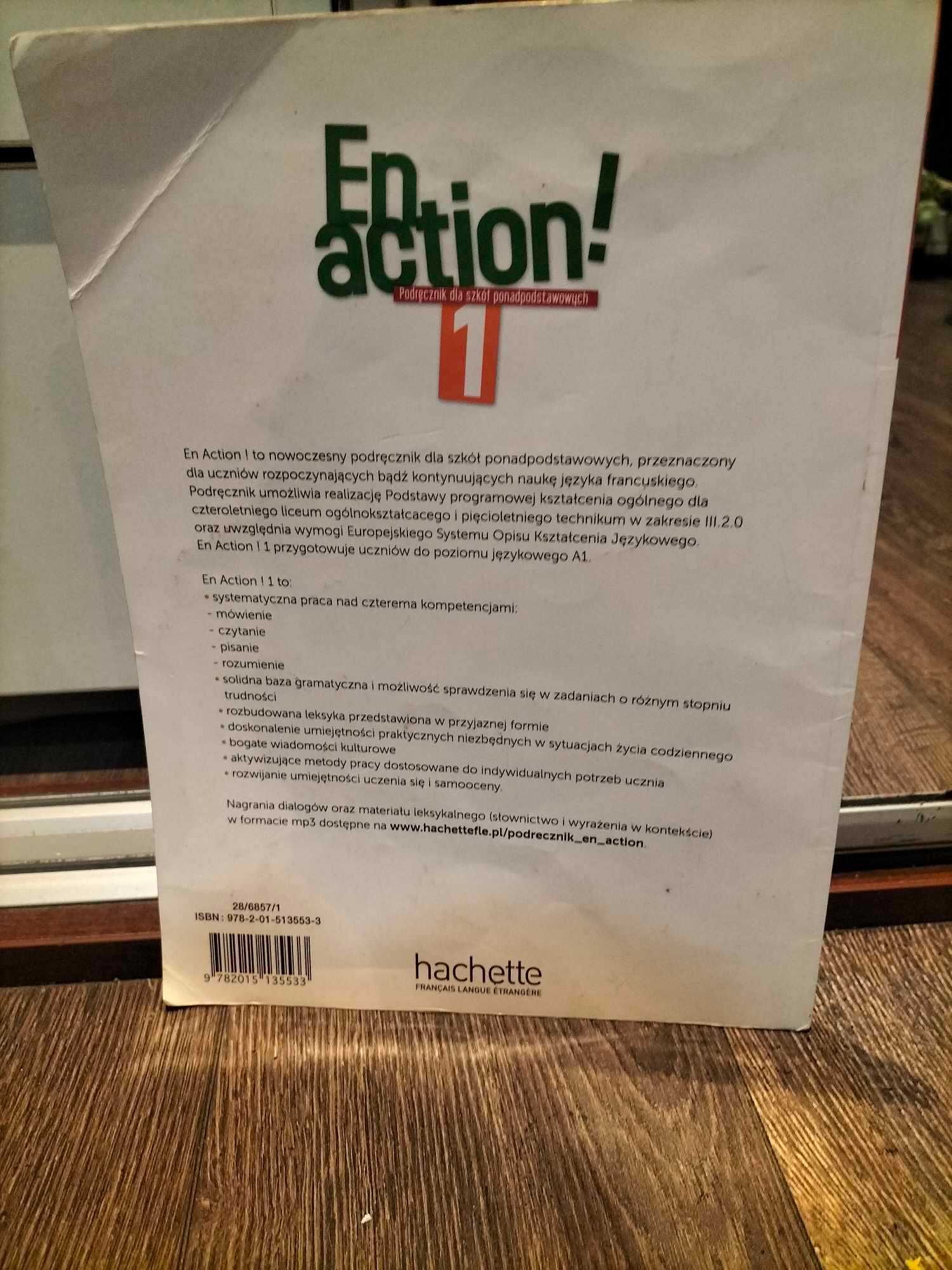Podręcznik En Action 1 (Francuski) || hachette