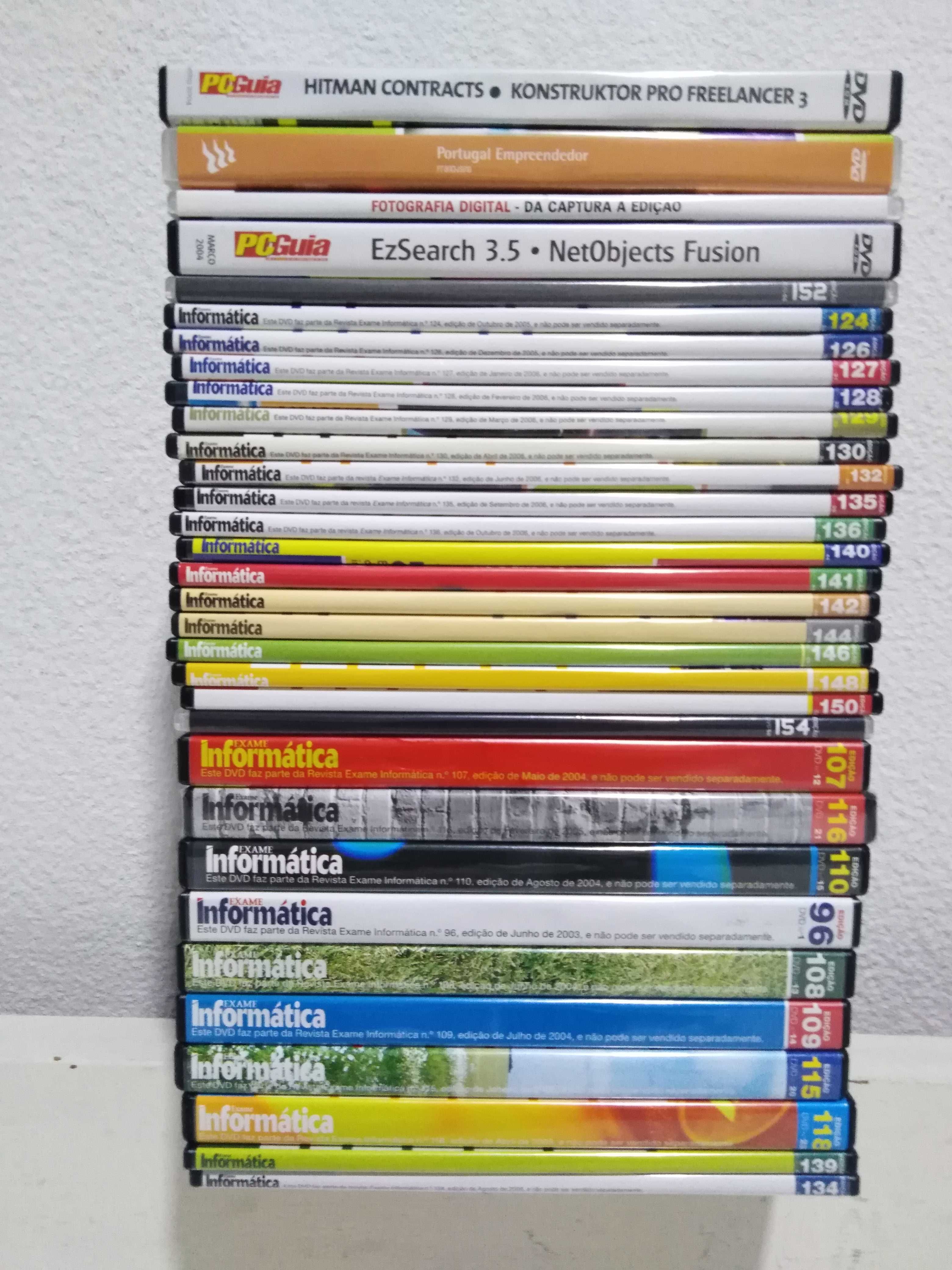 DVDs/CDs Informática Vários