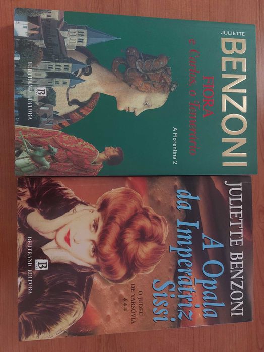 Juliette Benzoni - 2 LIVROS (PORTES GRATIS)