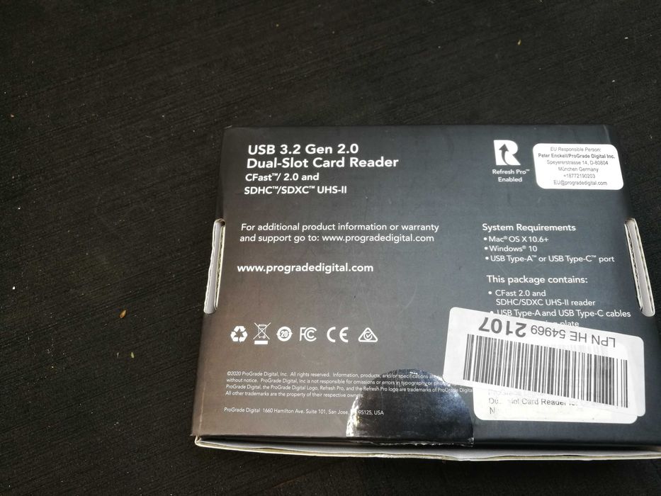 Цифровий зчитувач ProGrade| USB 3.2 Gen 2