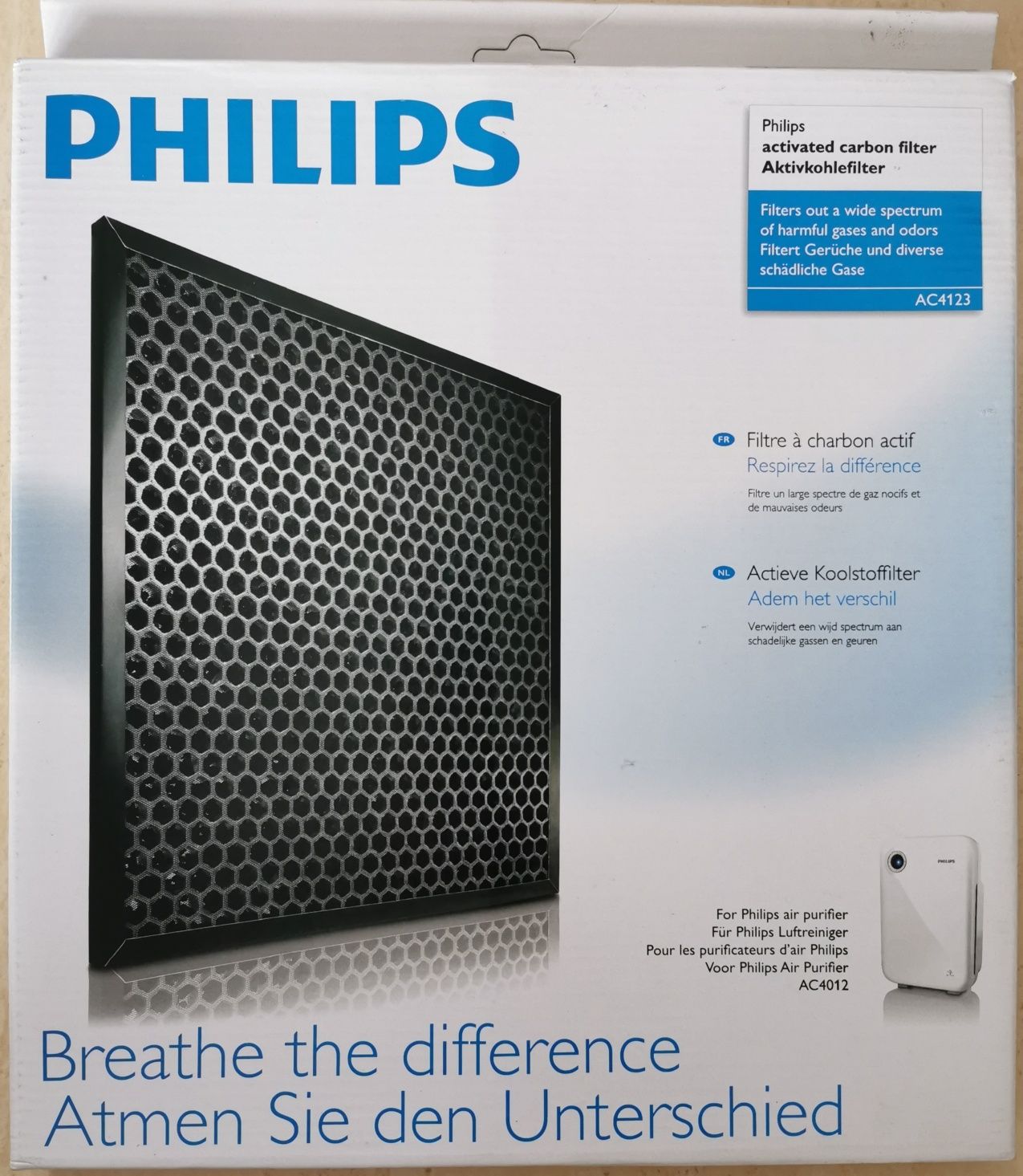 Filtr węglowy Philips AC4123 do oczyszczacza AC4012