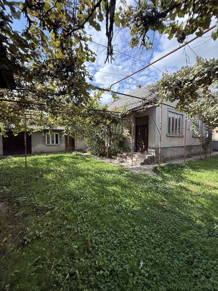 Будинок 120м2+70м2 підвал на ділянці 15 сотих в центрі м. Тячів